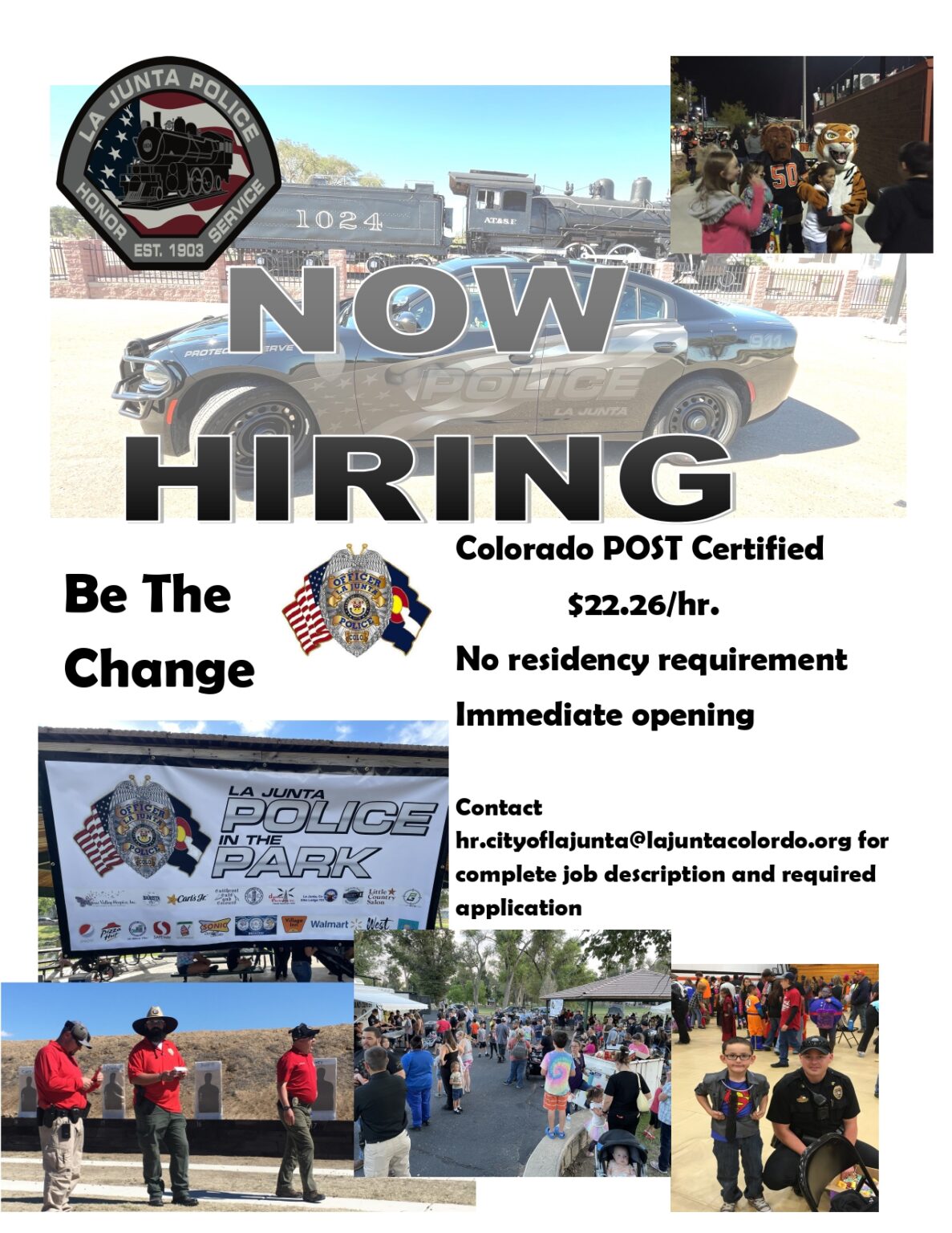 Careers La Junta Police Department
